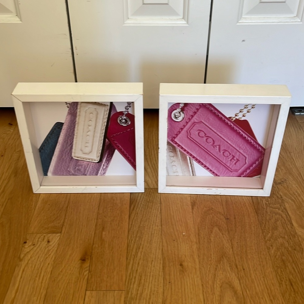 Coach shadowbox pictures.